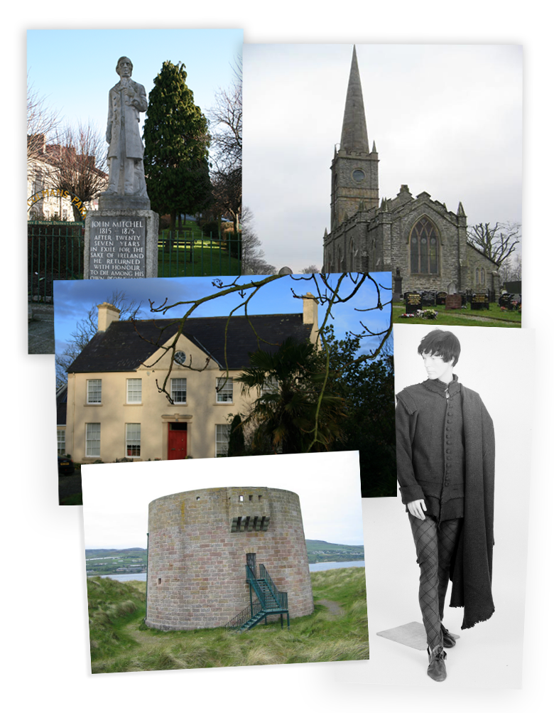 A selection of images featured in 'An Illustrated History of Limavady and the Roe Valley'.